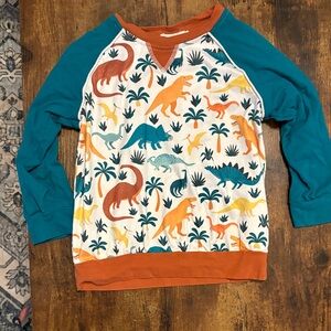Colorful Dinosaur Kids Sweatshirt. (bundle deals $5 each)